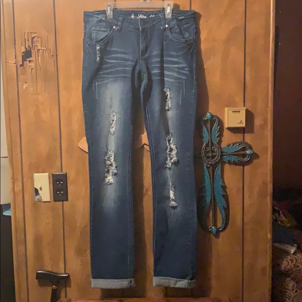 A-Liss Women’s 11 Blue Jeans